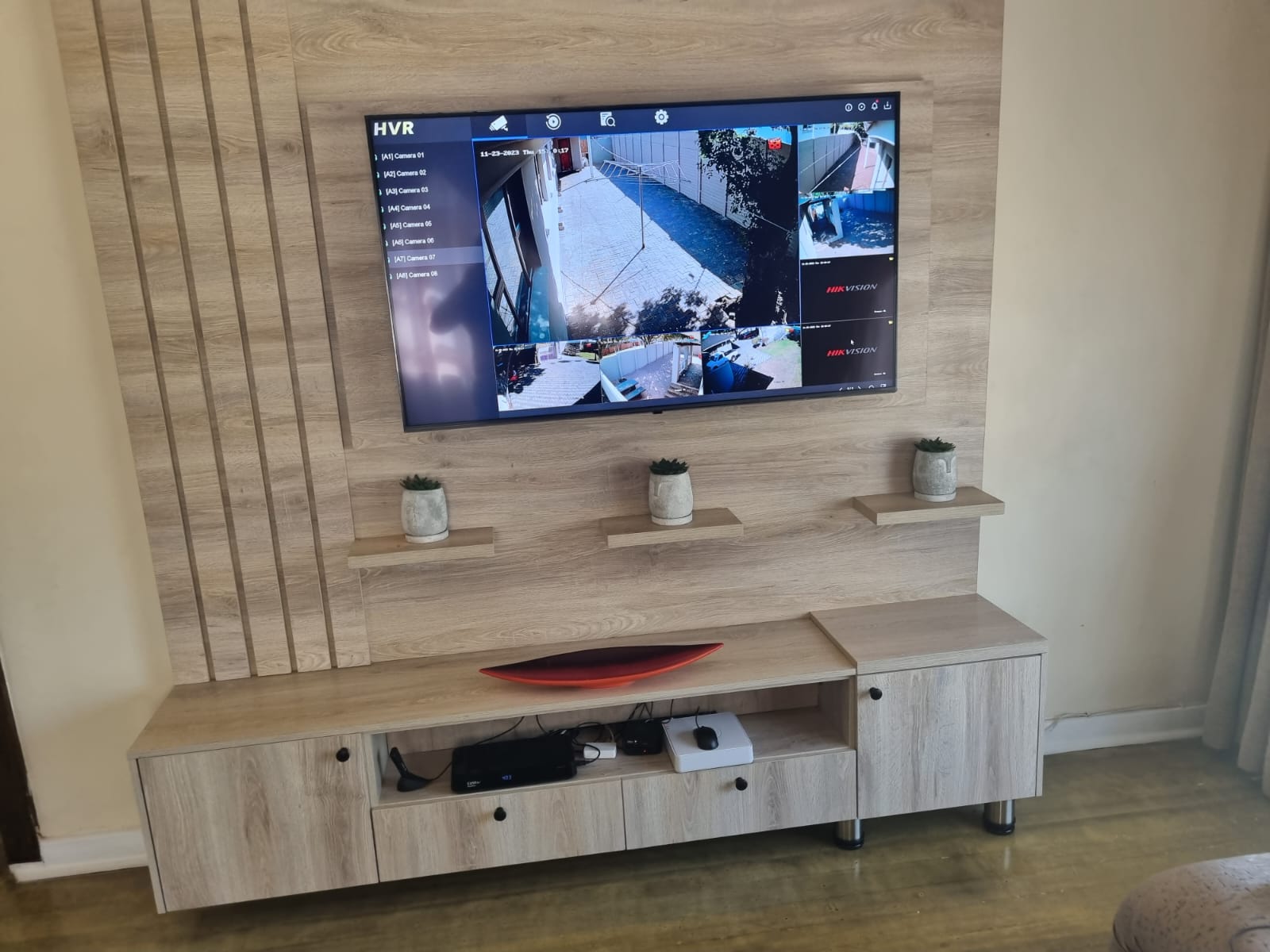 Installed CCTV